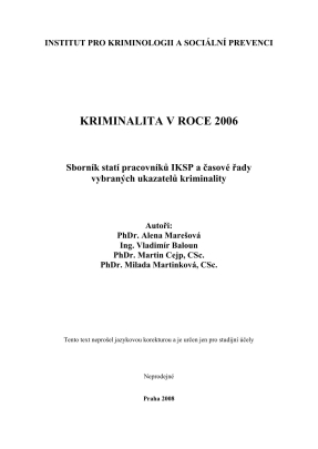 Crime in 2006